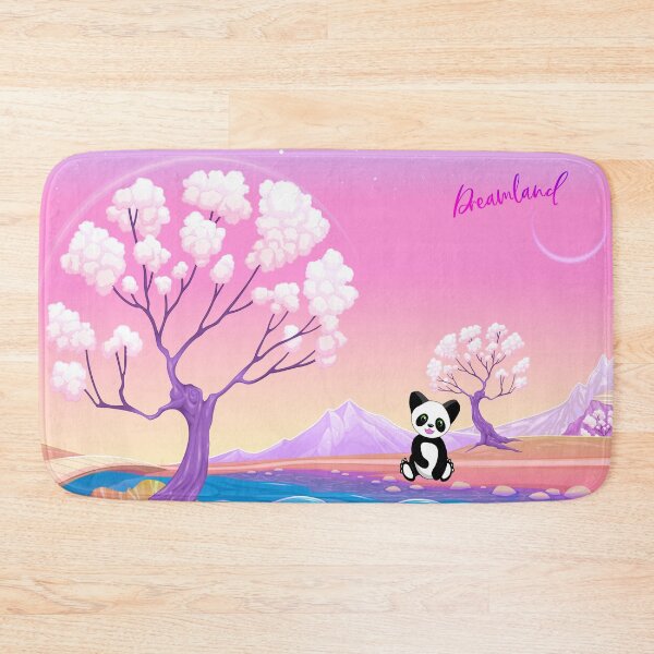 Item preview, Dreamland - featuring Happy Panda. By Cute Kawaii Art. designed and sold by CuteKawaiiArt.