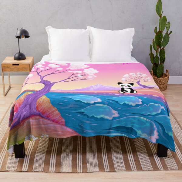 Item preview, Dreamland - featuring Happy Panda. By Cute Kawaii Art. designed and sold by CuteKawaiiArt.