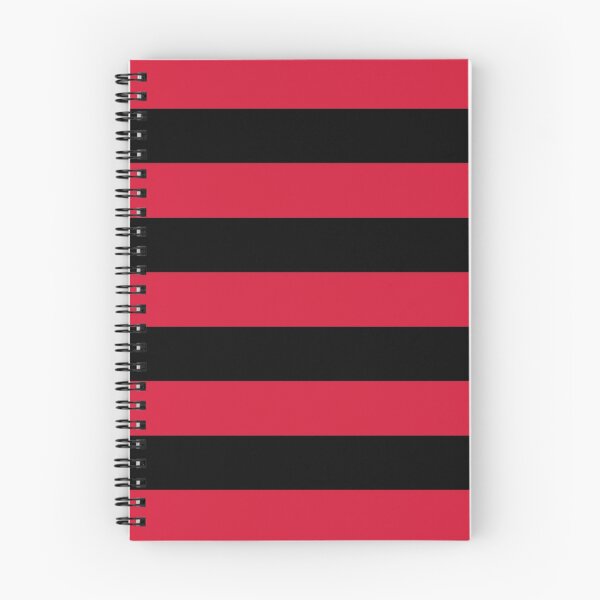 Item preview, Medium RED and BLACK Horizontal STRIPES designed and sold by RachelMacht.