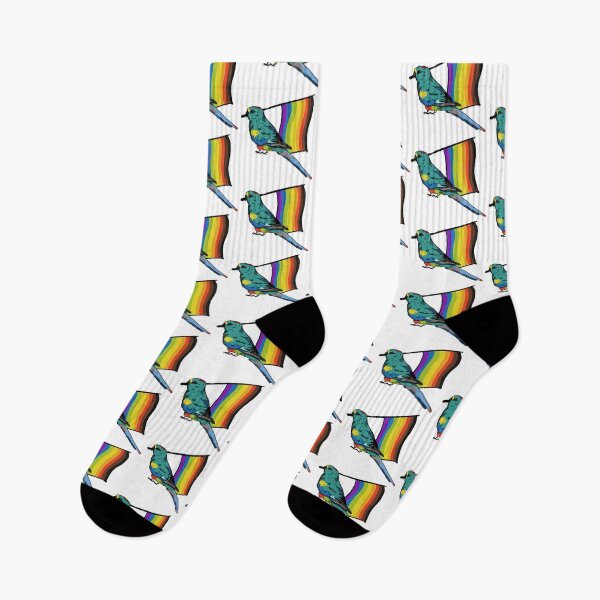 Item preview, Pride parrots - LGBT mulga parrot designed and sold by RossMakesArt.