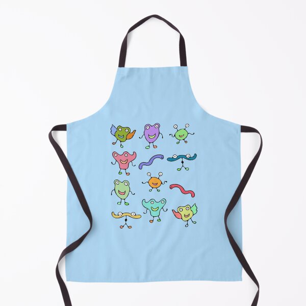 Item preview, Cute and Colorful Monster Pattern (baby blue) designed and sold by Davey's Designs.