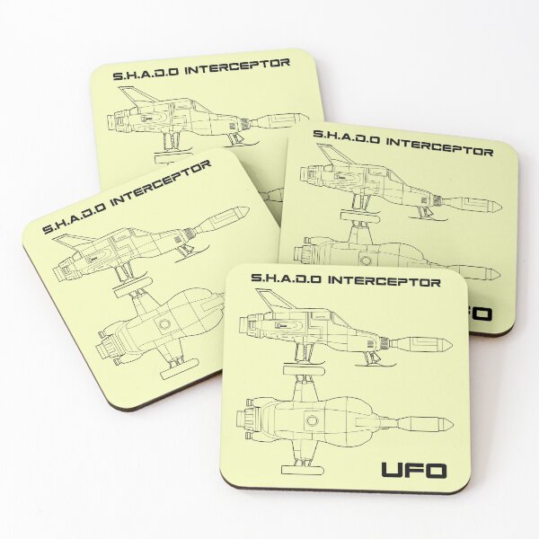 Item preview, Ufo Shado interceptor blueprint. Birthday party gifts. Officially licensed merch. designed and sold by chrlalexandru.