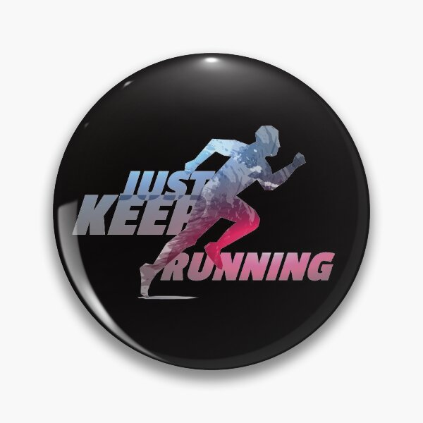 Item preview, Keep Running (Black) designed and sold by mrlazypl.