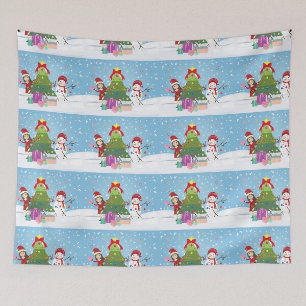 Item preview, santa claus and snowman  designed and sold by Mylecm.