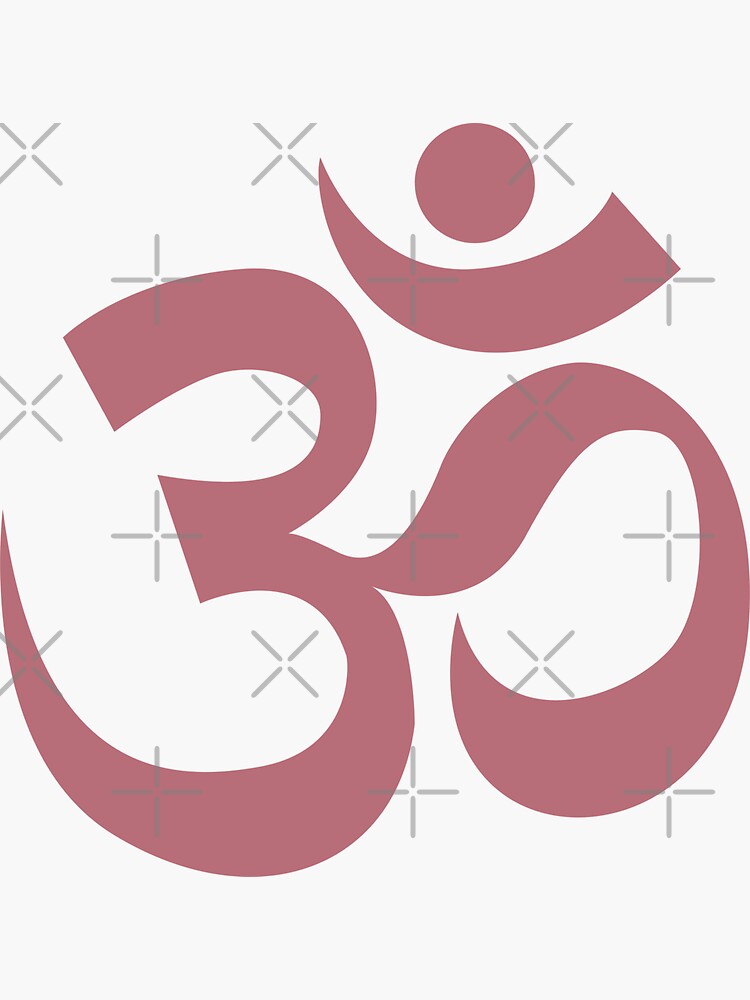 Om Yoga Symbol Sticker for Sale by Jajulile