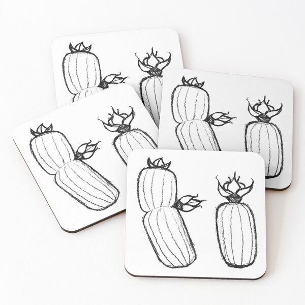 Item preview, Penwork Peanut Cactus  designed and sold by SirSullivan.