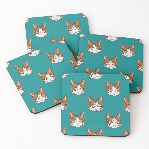 Item preview, Cat Head Pattern designed and sold by okpinsArtDesign.
