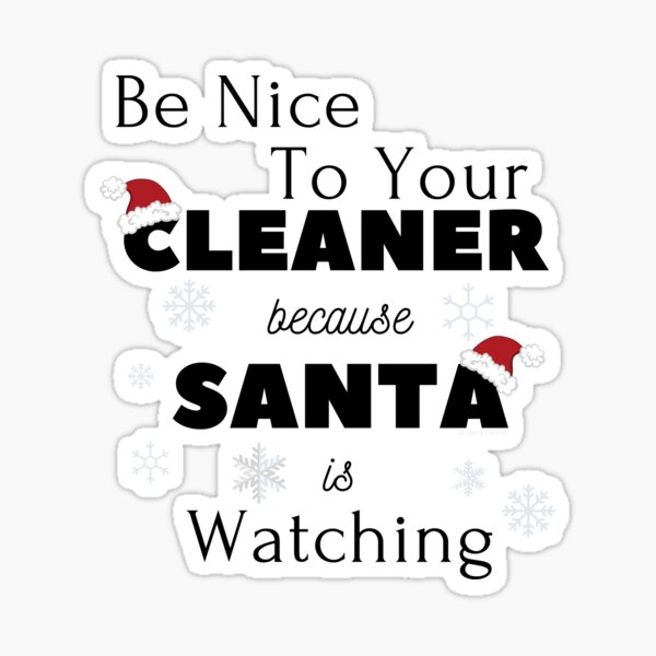 Item preview, Be Nice To Your Cleaner  Funny Cleaning lady fun by Savvy Cleaner designed and sold by SavvyCleaner.