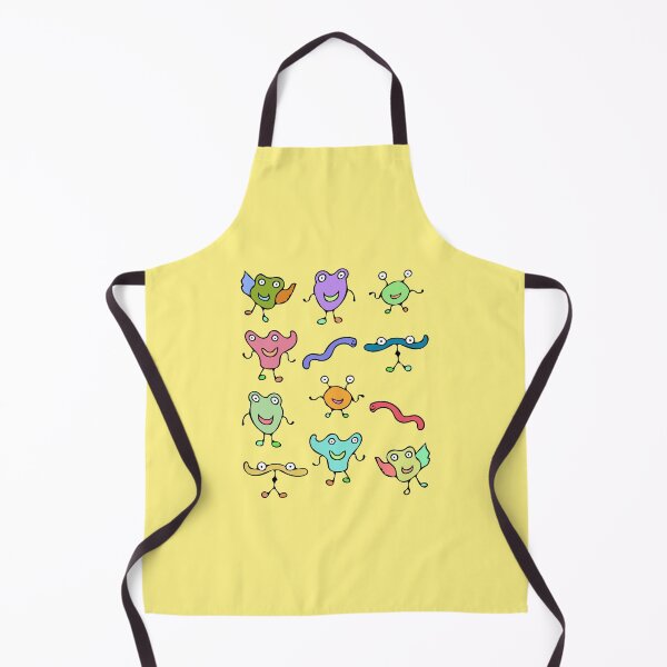 Item preview, Cute and Colorful Monster Pattern (yellow) designed and sold by Davey's Designs.