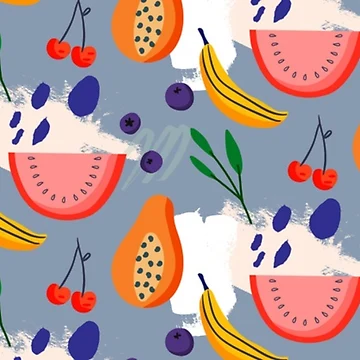 Artwork thumbnail, Fruit Pattern by RheanaDesigns