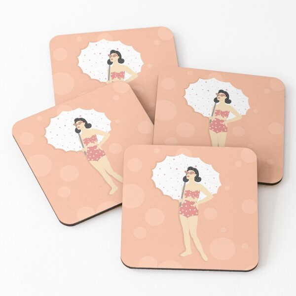 Artikelvorschau, 50er Jahre Sommer Pin Up Girl im Vintage-Stil entworfen und verkauft von Lisa Malkin.