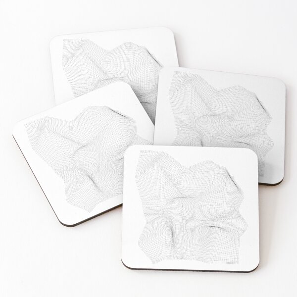Item preview, wave mesh monochrome texture pattern vector designed and sold by Ray Loka.