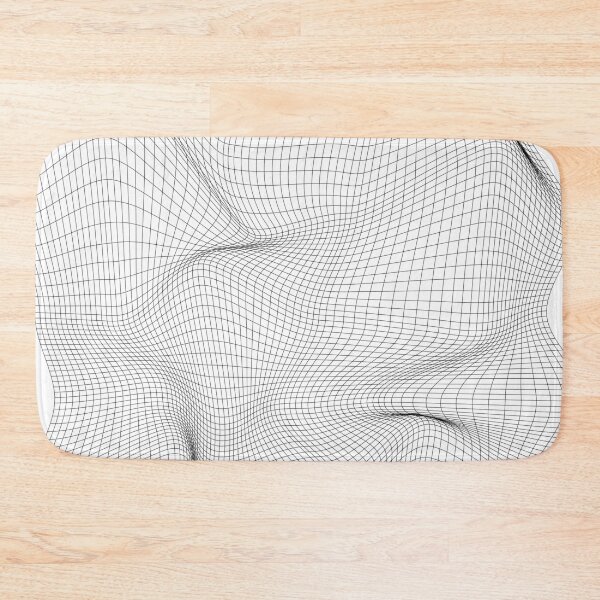 Item preview, wave mesh monochrome texture pattern vector designed and sold by Ray Loka.