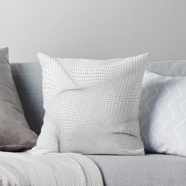 Item preview, wave mesh monochrome texture pattern vector designed and sold by Ray Loka.