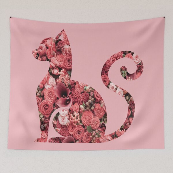 Item preview, Cat of roses designed and sold by YAHIA-14.