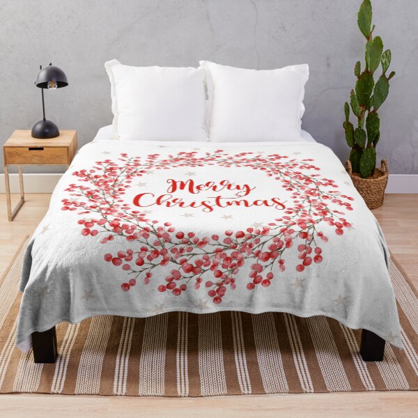 Item preview, Red Berry Christmas Wreath designed and sold by Maria Heyens.
