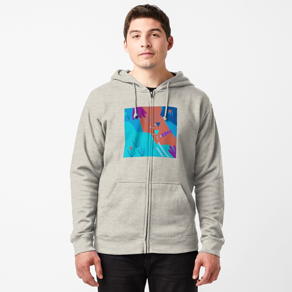 Item preview, Zipped Hoodie designed and sold by luisinasalce.