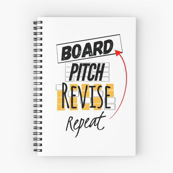 Item preview, Board Pitch Revise Repeat designed and sold by theboardartist.