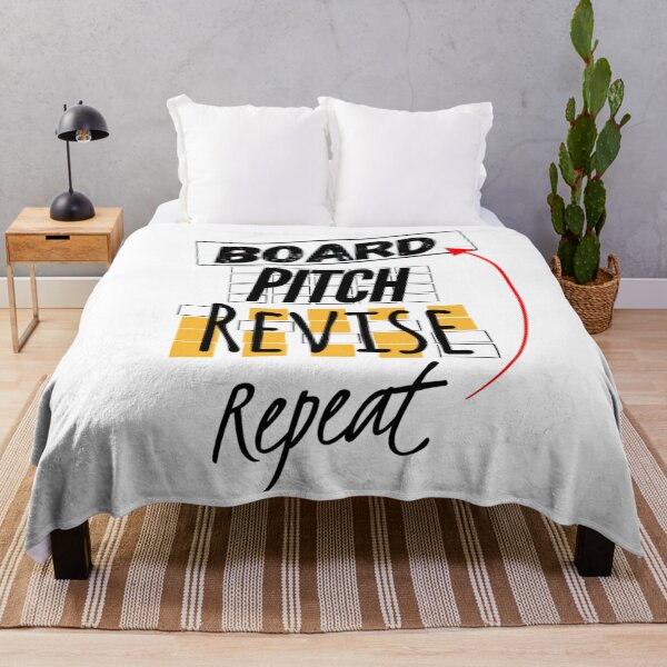 Item preview, Board Pitch Revise Repeat designed and sold by theboardartist.