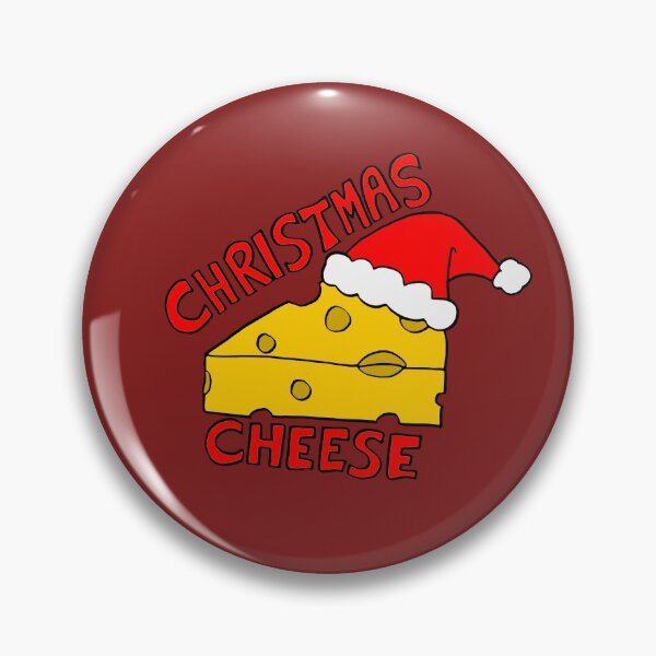 Item preview, Christmas cheese with santa hat designed and sold by Rockmonkey.