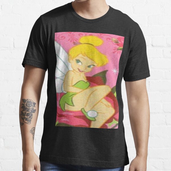 Men's Disney Peter Pan Tinkerbell Keyhole Tee