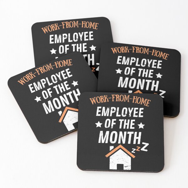 Item preview, Work From Home, Employee of the Month designed and sold by Damian Strzechowski.