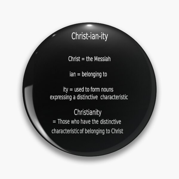 Item preview, Christ + ian + ity designed and sold by Infopreneur1231.