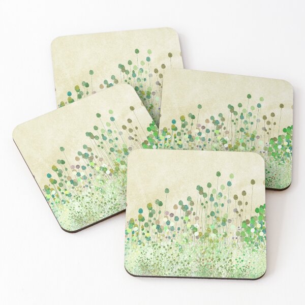 Item preview, artistic drawing of green leaves designed and sold by 42youbest.