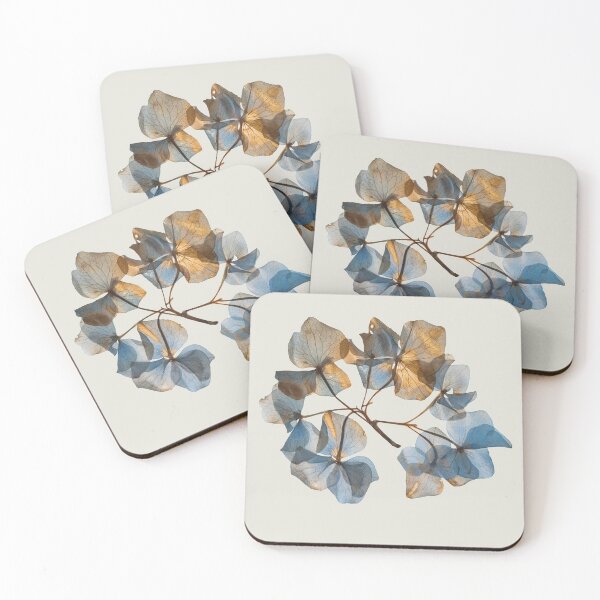Item preview, Vintage Pressed dried hydrangea flower designed and sold by Nyanko-Sempai.