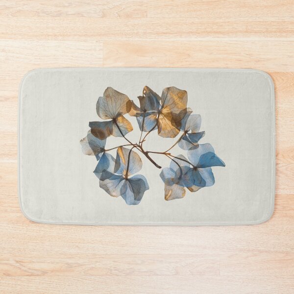 Item preview, Vintage Pressed dried hydrangea flower designed and sold by Nyanko-Sempai.