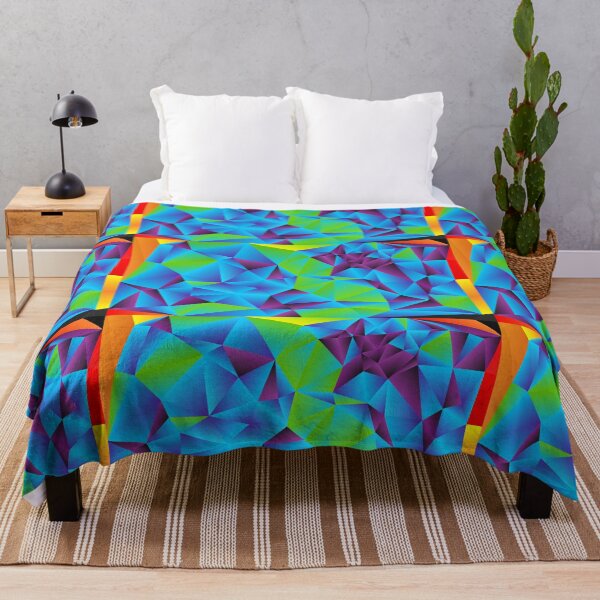 Item preview, Geometric Design - Blue and Green designed and sold by Obitez.