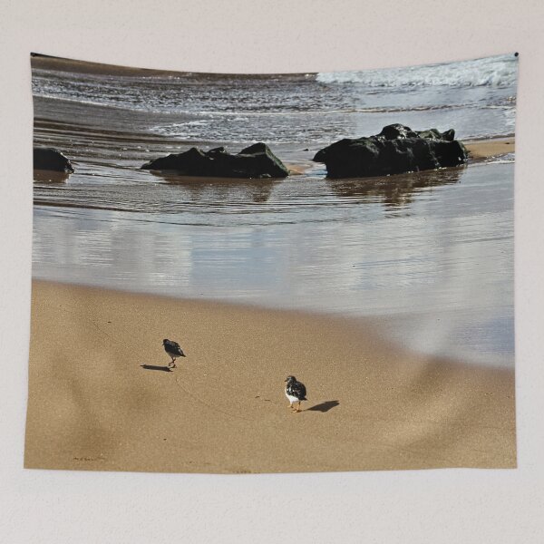 Item preview, Sandpipers at the Beach Coastal Birds Sea Shore designed and sold by Anna Lemos.