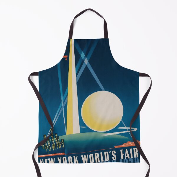 Item preview, retro classic 1939 New York Worlds Fair poster designed and sold by CorasPosters.