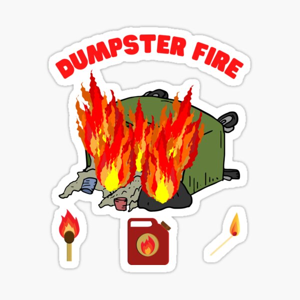  LECATI (3Pcs) Ask Me About My Shift Dumpster Fire Sticker Funny  Dumpster Fire Meme Sticker Funny Trash Bin Dumpster Fire Stickers Gift  Decoration Merchandise Accessories Laptop Stickers 3x4 inch : Tools