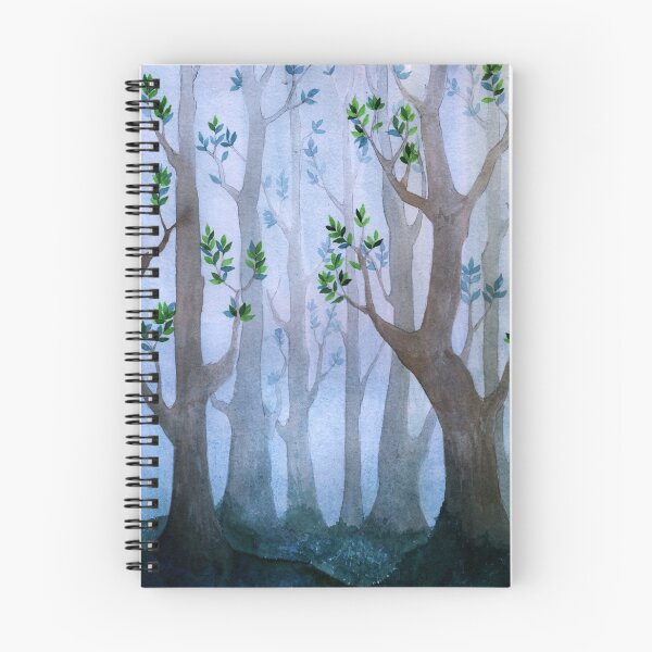 Item preview, mysterious evening forest designed and sold by forestmagic.