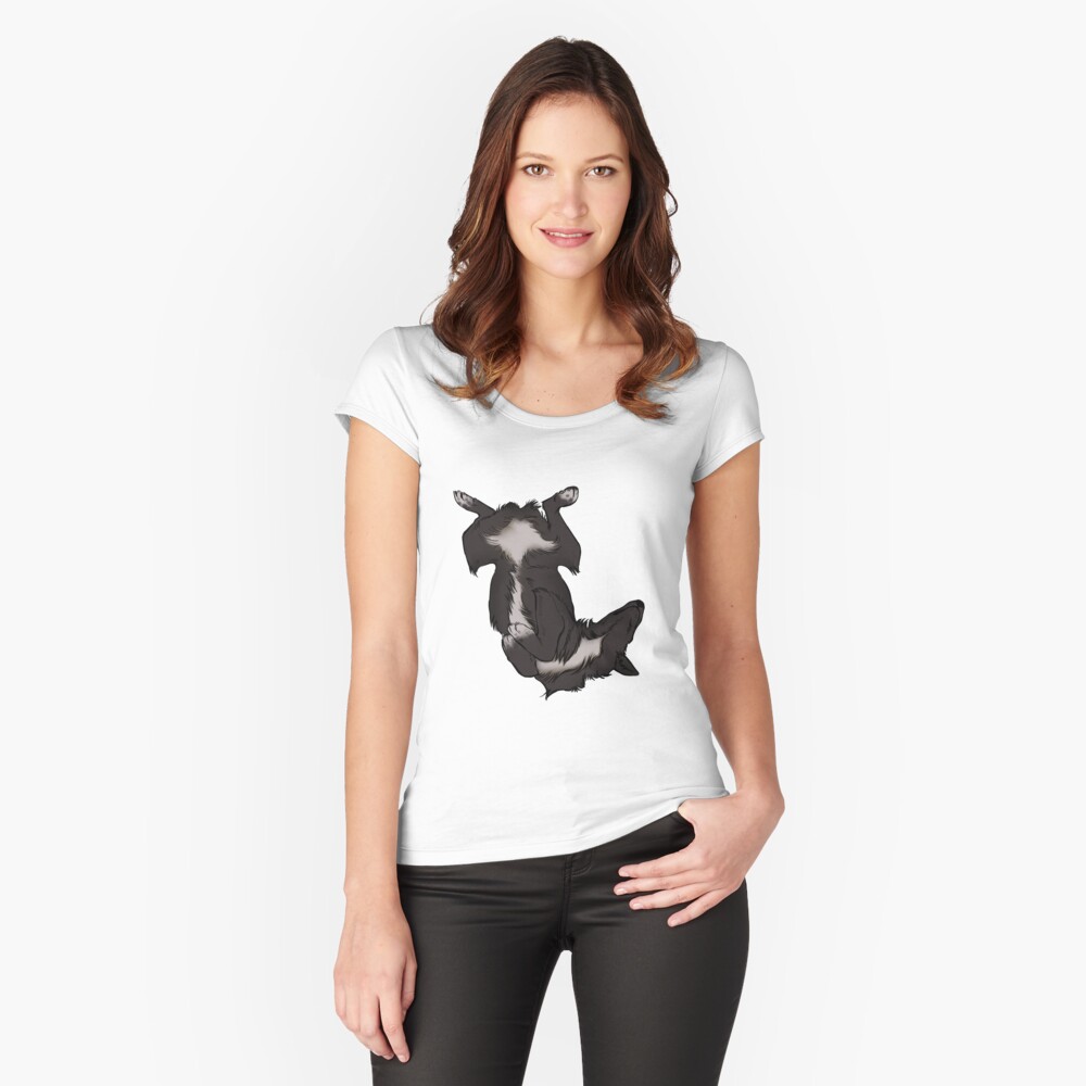 Item preview, Fitted Scoop T-Shirt designed and sold by thepandemonium.