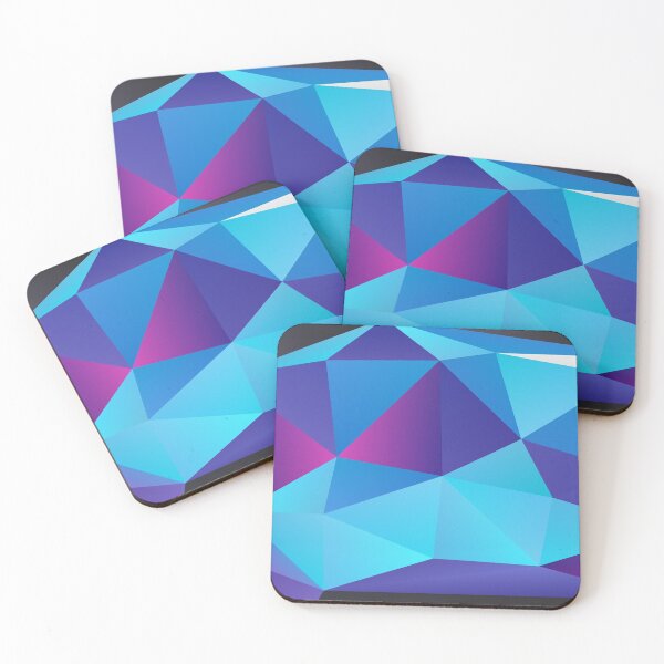 Item preview, Geometric Design - Blue and Purple designed and sold by Obitez.
