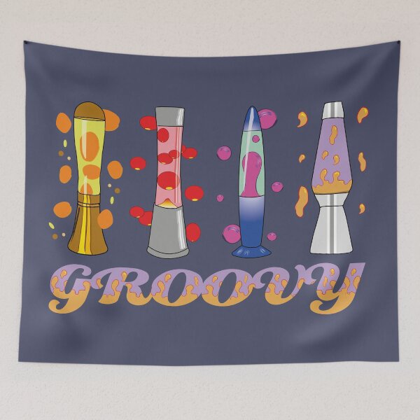 Item preview, Retro Lava Lamp designed and sold by DESPERATEANDY.
