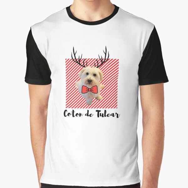 Coton de Tulear deer Graphic T-Shirt