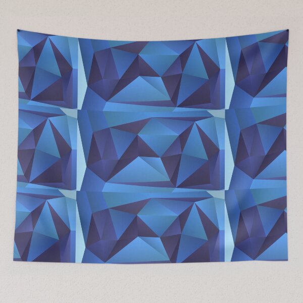 Item preview, Geometric Design - Blue  designed and sold by Obitez.
