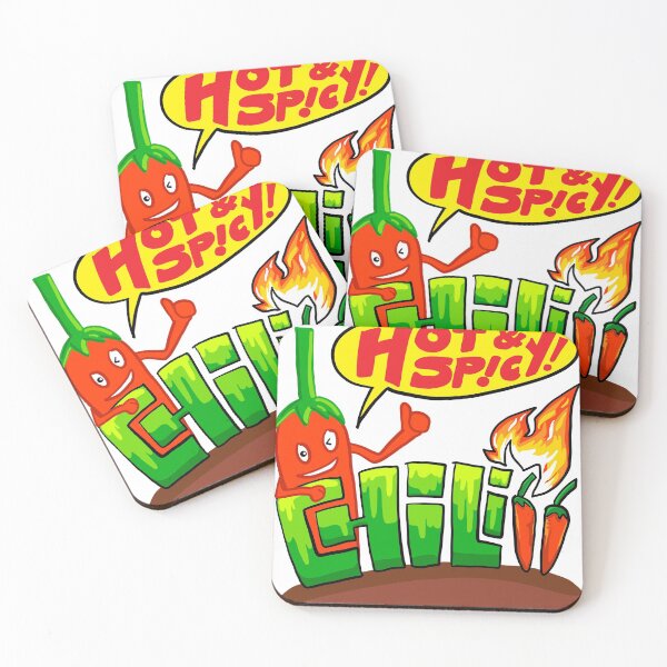 Item preview, custom logo of Hot and Spicy Chili designed and sold by C2Hvectorist.