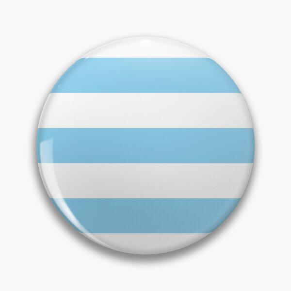 Item preview, Medium BABY BLUE and WHITE Horizontal STRIPES designed and sold by RachelMacht.