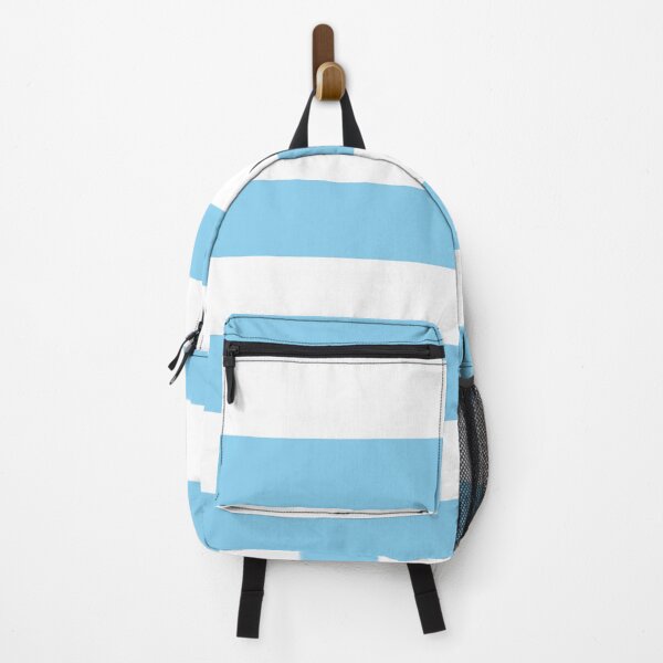 Item preview, Medium BABY BLUE and WHITE Horizontal STRIPES designed and sold by RachelMacht.