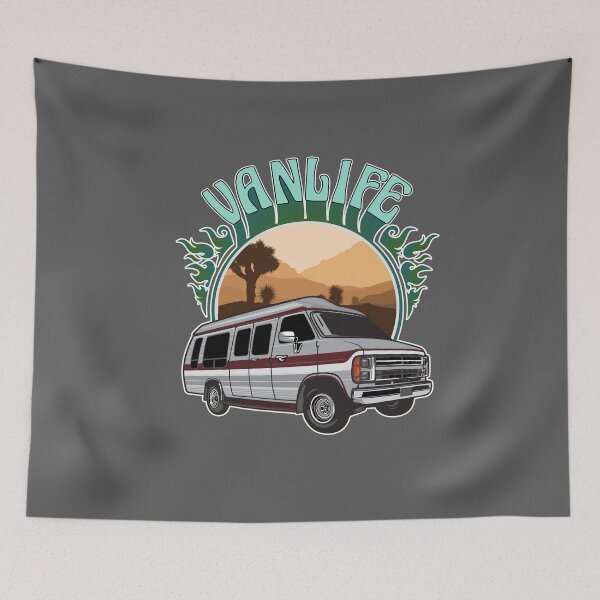 Item preview, Van Life in Joshua Tree designed and sold by theredteacup.