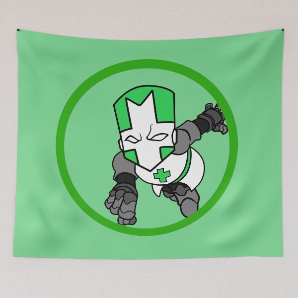 Item preview, Green Knight of Castle Crasher designed and sold by bangbangXX.
