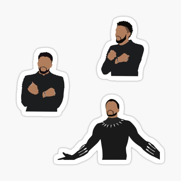 King T’Challa Multipack Sticker