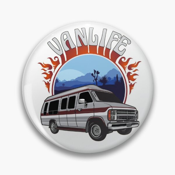 Item preview, Nighttime Van Life in Joshua Tree designed and sold by theredteacup.