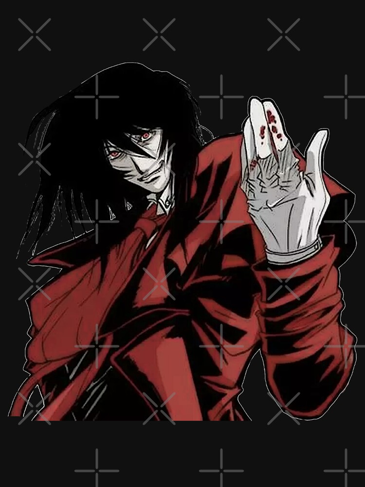 Characters Alucard Hellsing Anime Unisex T-Shirt - Teeruto