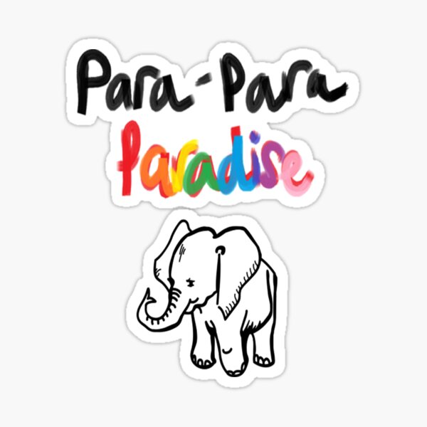Paradies Sticker