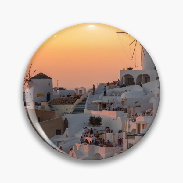 Item preview, sunset at Oia, a little village in Santorini designed and sold by davidgan8621.